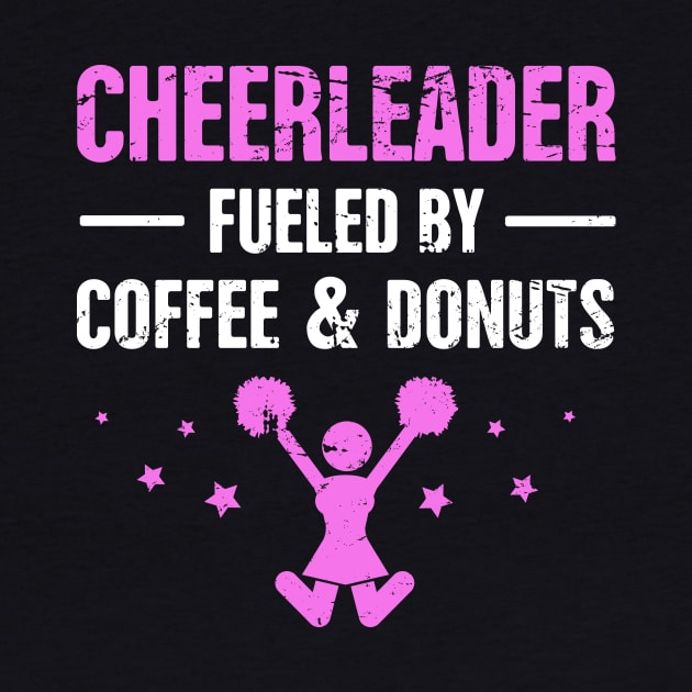 Coffee And Donuts | Cute Cheerleading Cheerleader by MeatMan